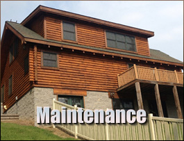  Wilsonville, Alabama Log Home Maintenance